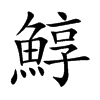 鯙字字源字形