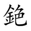 銫字字源字形