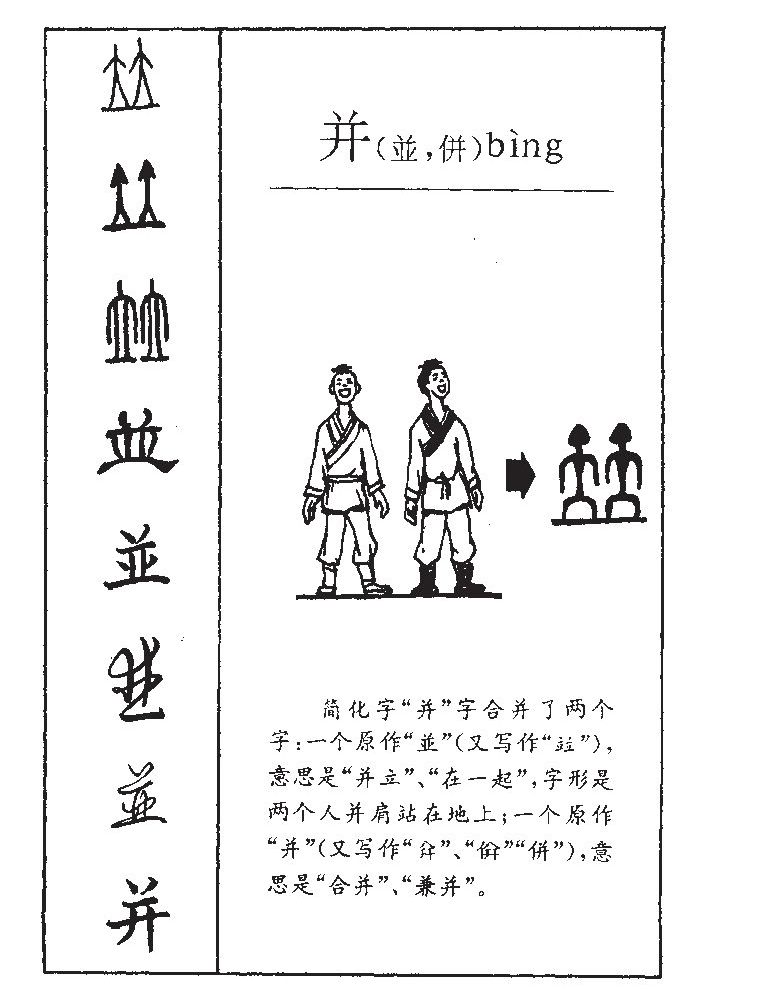 并字字源字形