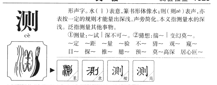 测字字源字形