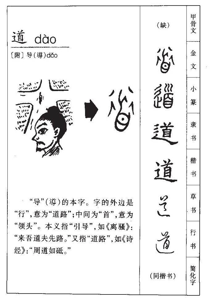 道字字源字形