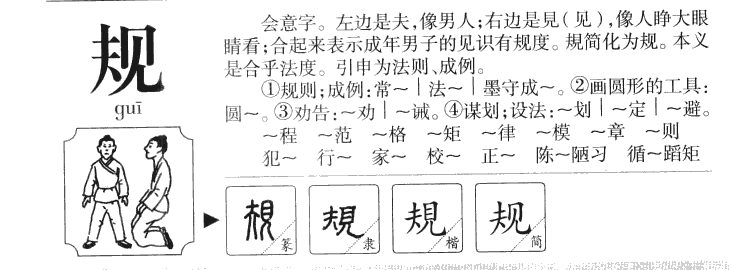 规字字源字形