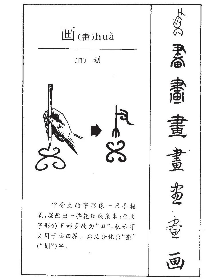 画字字源字形