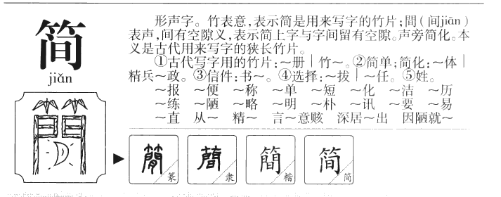 简字字源字形