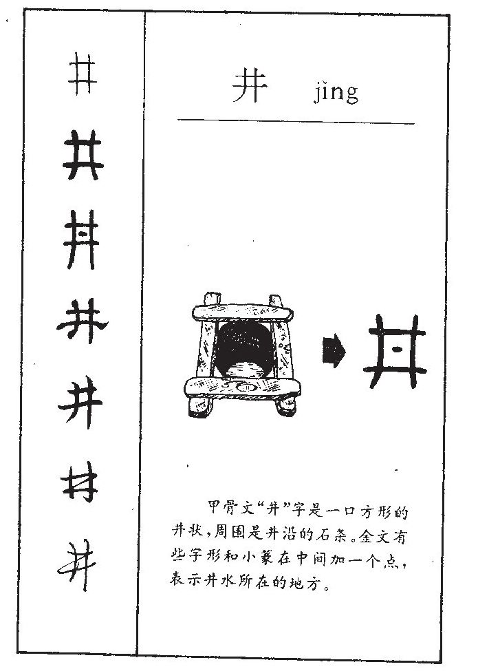 井字字源字形