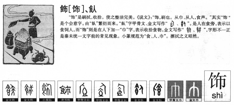 饰字字源字形