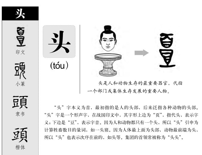 头字字源字形