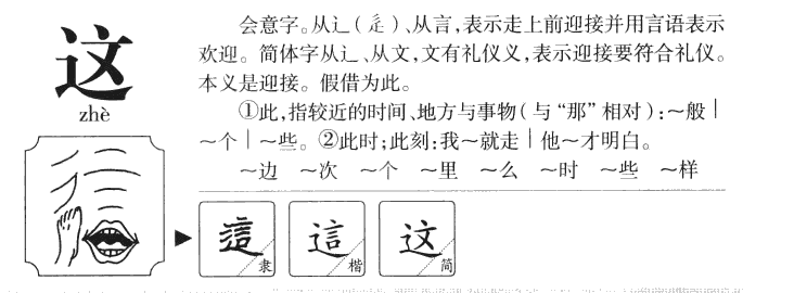 这字字源字形